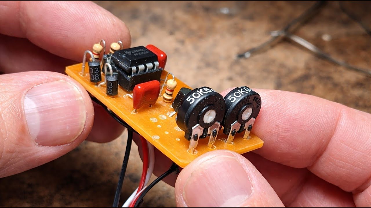 Регулировка частоты и СКВАЖНОСТИ на генераторе NE555. Прерыватель для Качера