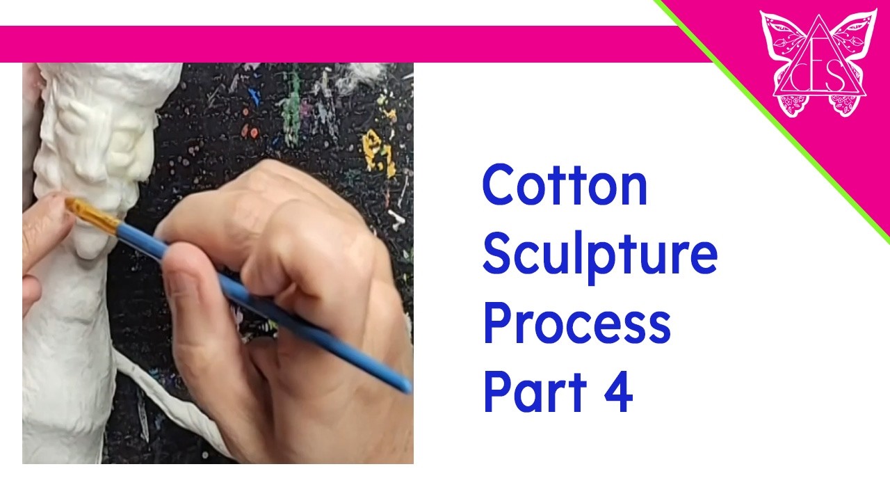 Making the Ingredients of Identity| Sculpture Process Part 4 |Home Artist Residency