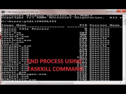 WINDOWS TASKKILL COMMAND TO END PROCESS - YouTube