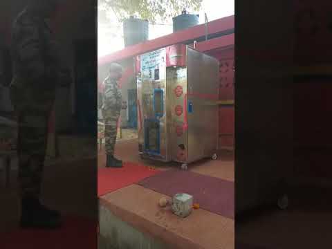 WATER ATM AT INDIAN ARMY  , WATER VENDING MACHINE ,  COIN AND CARD OPERATED