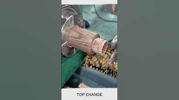 Small threaded accessories for wood products #automated #mechanical #equipment #woodworking #CNC