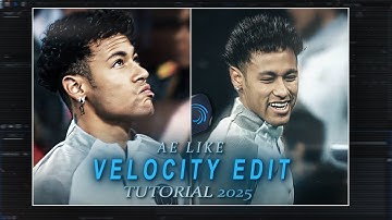 AE-Like Velocity Tutorial | Alight Motion Football Edit (Smooth + Sync 2025) + Preset