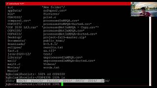 Compiling and Running a Simple C Program in Unix