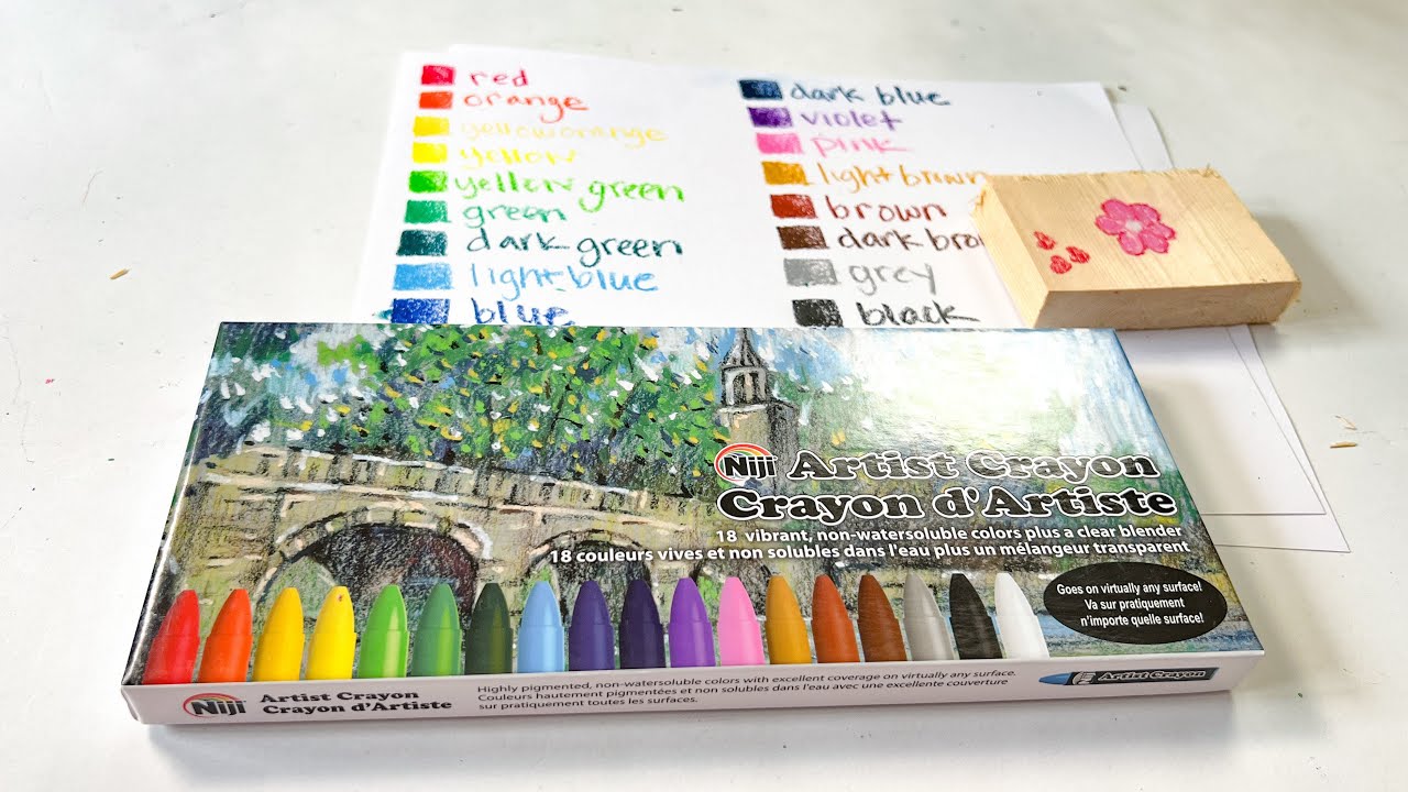 Niji Artist Crayons YouTube