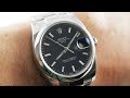Rolex Oyster Perpetual Date (115200) Luxury Watch Review