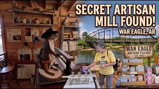 We Discovered a Secret Artisan Village in the Ozarks! | War Eagle