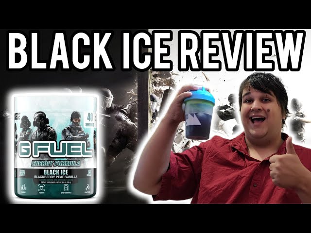 GFuel's BLACK ICE Flavor Taste Test & Review 