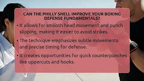 Can The Philly Shell Improve Your Boxing Defense Fundamentals? - Fighting Arts Lab