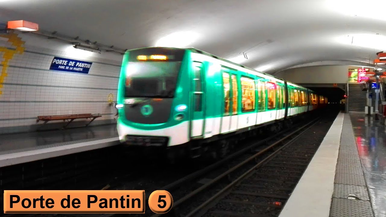 Порт-де-Пантен | линия 5 : Парижский метрополитен ( RATP MF01 )