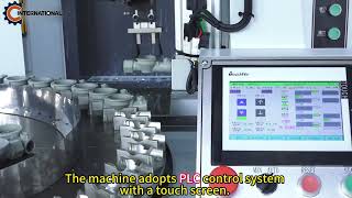 rotary transfer machine for  SafetyValveBody#C and C smartmachine #assembly #automation# CNC machine