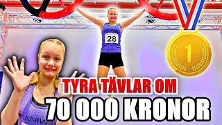 Tyra Tävlar om 70 000 KRONOR - I Ninja World Open 2023