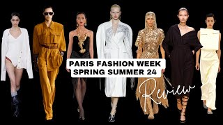 PARIS FASHION WEEK SPRING SUMMER 2024