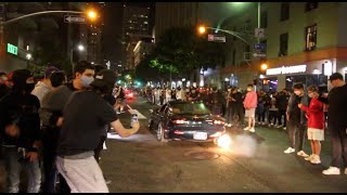 LOS ANGELES CAR MEET TURNS INTO RIOT!