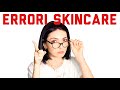 8 ERRORI SKINCARE CHE NESSUNO VI DICE | Ep. 1 Skincare