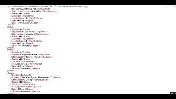 Exploring XML via MySQL Workbench