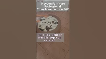 Rotate Coffee Table:Perfect Blend of Style and Function! #rotating #home
