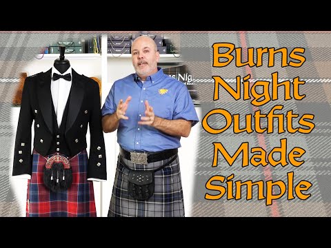 How to Dress for a Burns Supper  - Men