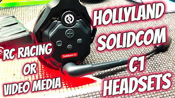 Hollyland SolidCom C1 Full Duplex Headsets for RC racing or Video Media