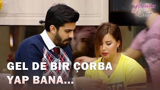 Adnan, Ceydaya Elleriyle Yemek Yediriyor Kısmetse Olur 105. Bölüm
