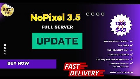 NoPixel Inspired 3.5 Full Server update  (QBUS/QBCore)