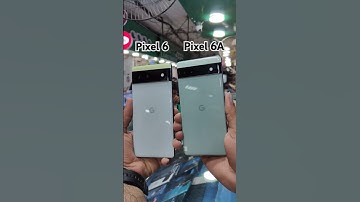 Google Pixel 6 vs Pixel 6a Camera Test | Night & Day Comparison #shorts