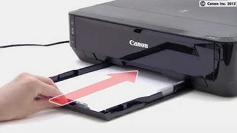 PIXMA iP7270 Performing Printhead alignment