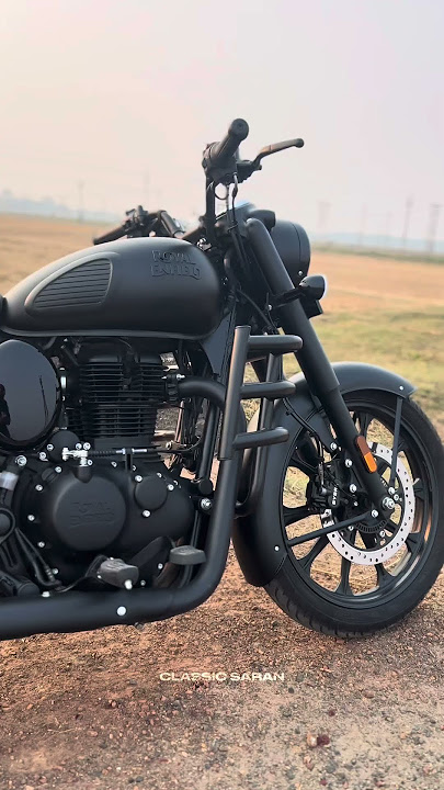 Classic 350 Stealth Black🔥 2025 | Royal Enfield ❤️New Model #bulletlover  #royalenfield #classic350