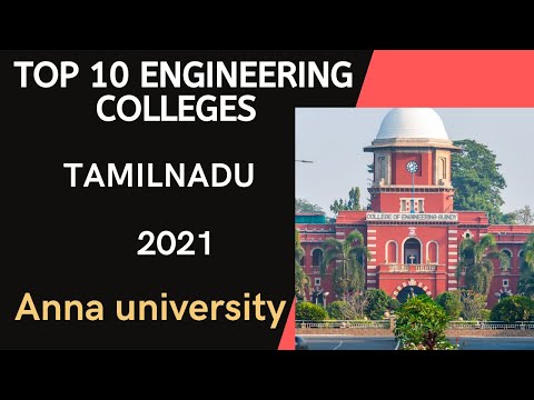 Top 10 Engineering colleges in Tamilnadu under ANNA UNIVERSITY | Top Engineering colleges in TN 2021