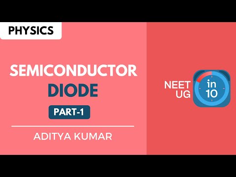 Semiconductor: Diode | Part- 1 | NEET Physics | Aditya Kumar