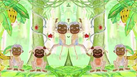Five little monkey,jumping W/Effects(Sponsored by Gamavision Csupo Effects )