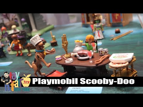 Playmobil Scooby-Doo Product Display | New York Toy Fair 2020