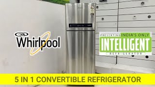 Whirlpool Refrigerator 265L Double Door Refrigerator Intelli Fresh 278IFCNV-N2S 6th Sense Technology