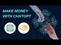 Turn Your Creativity into Cash with ChatGPT and Audible Start Today