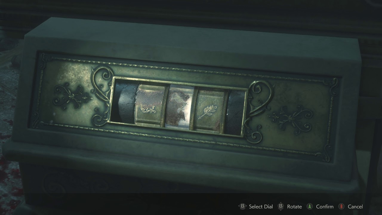 RESIDENT EVIL 2 Maiden Statue Puzzle (Scenario A)