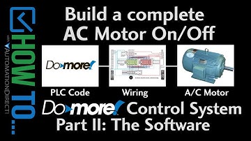 AC Motor On/Off with Do-more PLC Part 2 from AutomationDirect