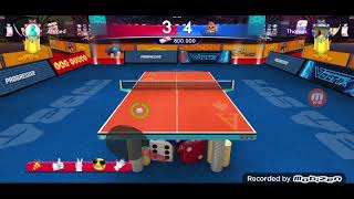 لعبة بنج بونج فوري هزمته  مباراة في    لاس فيجاس 🙈🥳  l'ho vinto sii ping pong a 400000