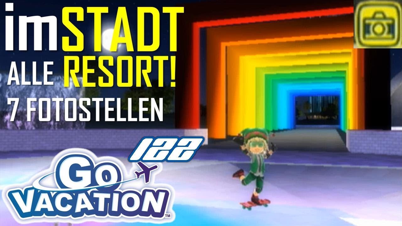 📷 ALLE 7 FOTOST. IM STADTRESORT! (Nacht) 📸 - Wii Go Vacation (Let's Play) 