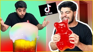 Tiktok Hayat Hi̇leleri̇ni̇ Test Etti̇m Kuru Buz, Suda Büyüyen Jelibon