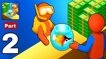 Aquarium Land : Gameplay walkthrough Part 2 - Ocean Friend World ( Gameplay with handcam )