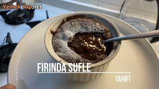 Fırında 2 Kişilik Sufle Tarifi Üstelik Çikolatasız🍫🍫