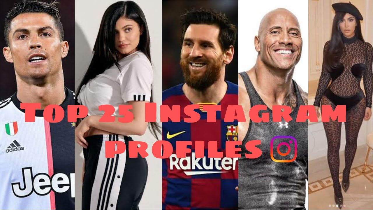 Most followed profiles on Instagram 2020 YouTube