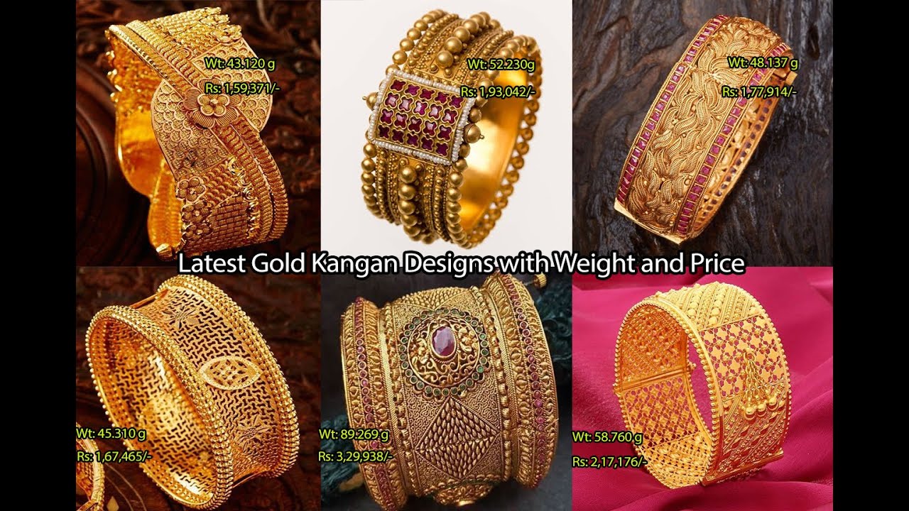 Kangan Design With Price Gold Online, 52% OFF | www ...