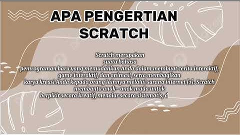 TUGAS VIDEO INFORMATIKA SCRATCH DAN BLOCKLY