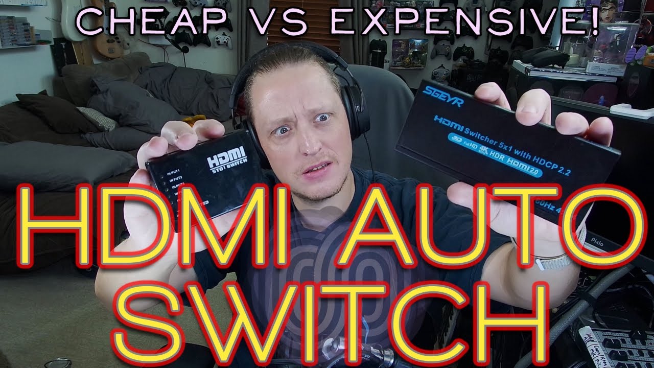 HDMI Auto Switch - Why Spend more? 