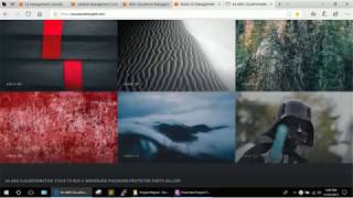 Demo -  A Serverless Password-Protected Photo Gallery using Amazon AWS CloudFront