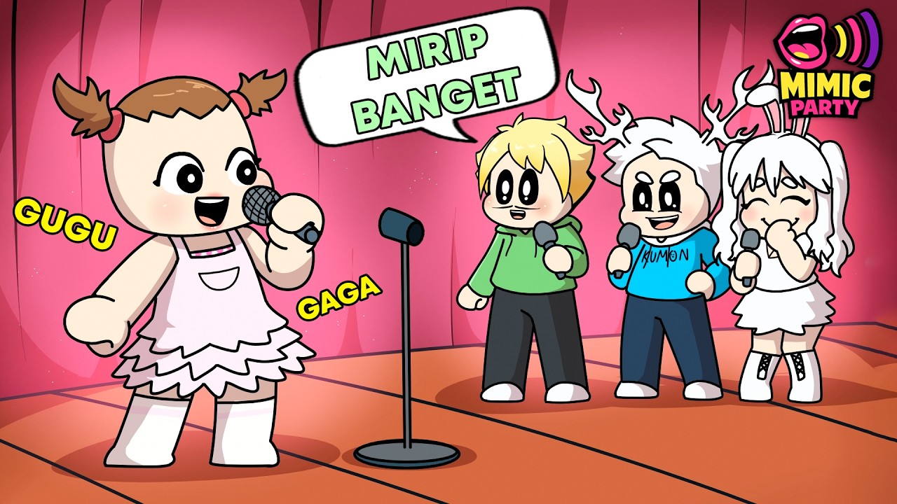 4 Youtuber Lomba Menirukan Suara Aneh ?!! [Mimic Party Indonesia]