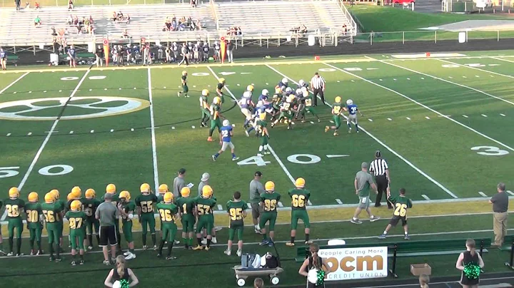 Nick Messamore long td Ashwaubenon Lions 2016