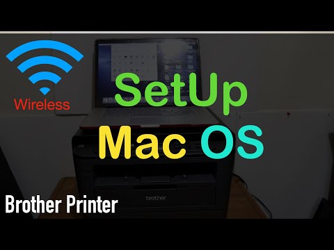 Video: Bagaimana cara menghubungkan Brother HL 2270dw saya secara nirkabel ke Mac saya?