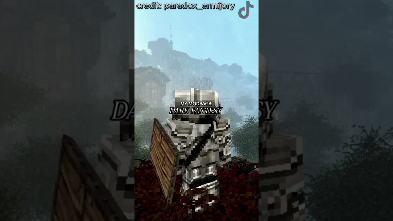 Minecraft Mod BUT Dark Fantasy
