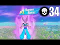 34 Elimination Solo vs Squads Win Full Gameplay Fortnite Chapter 3 Season  3 (PS4 Controller)